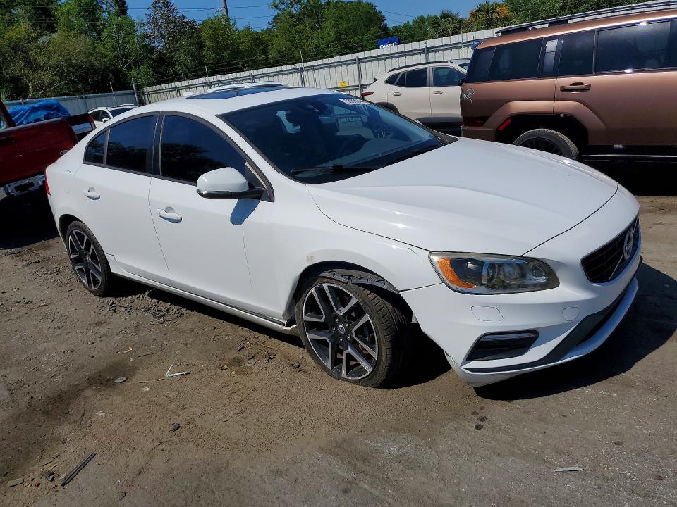 2017 Volvo S60 VIN YV140MTL9H2431848 COPART salvage auction — FRONT END, GA - CERT OF TITLE-SALVAGE, sold $1,750 on 2026-07-16 (photo 4)