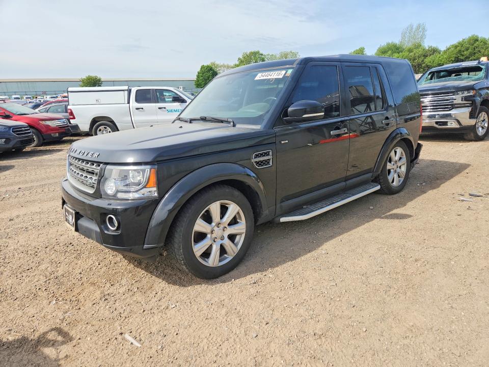 2016 Land rover Lr4 VIN SALAG2V63GA805710 COPART salvage auction — REAR END, Mi - Cert Of Title-Salvage Vehicle, sold $2,950 on 2026-07-29 (photo 1)