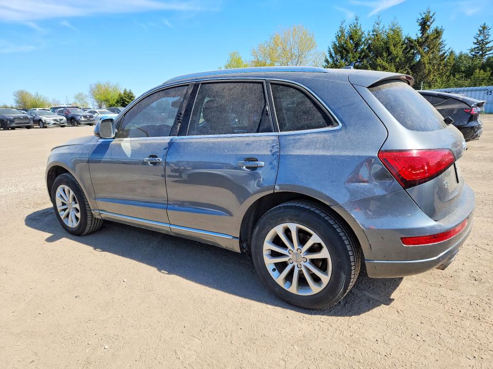 2013 Audi Q5 VIN WA1VFCFP3DA002703 COPART salvage auction — WATER/FLOOD, On - Permit Irrepairable, sold $300 on 2026-07-28 (photo 2)