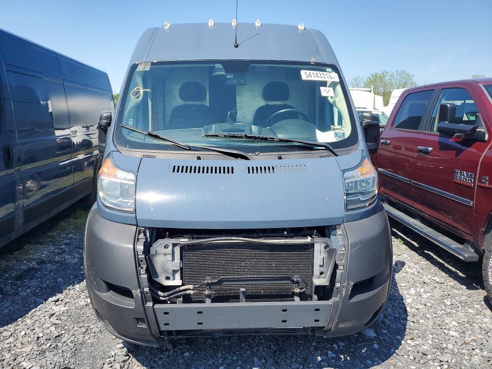 2020 Ram Promaster 3500 VIN 3C6URVJG8LE143975 COPART salvage auction — FRONT END, Pa - Cert Of Title, sold $5,291 on 2026-07-20 (photo 5)