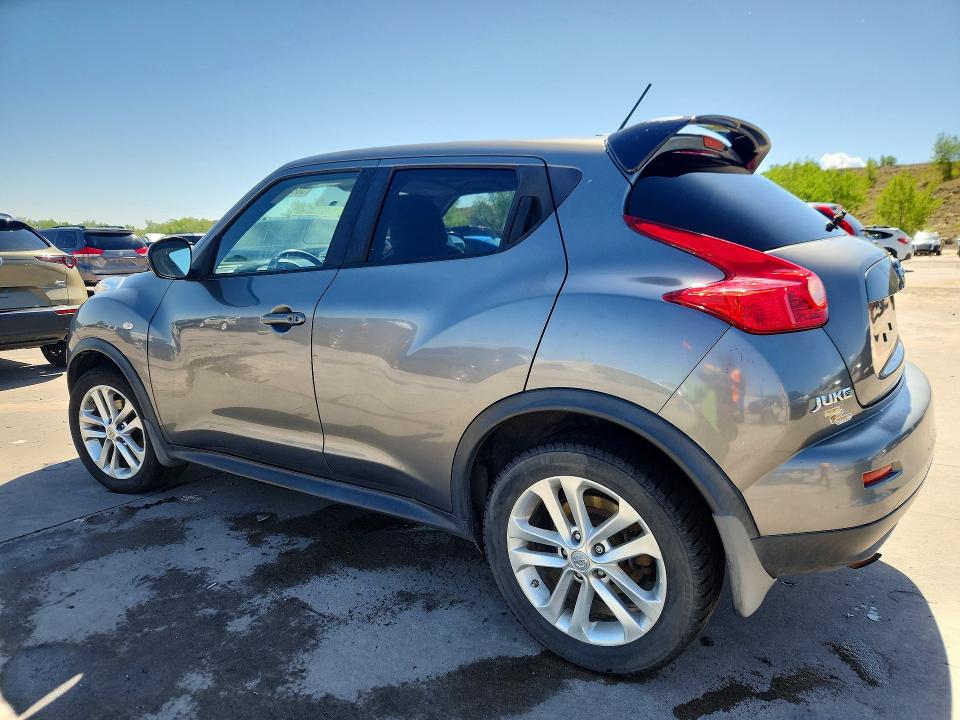 2013 Nissan Juke VIN JN8AF5MVXDT212340 COPART salvage auction — REAR END, Co - Salvage Title, sold $475 on 2026-07-08 (photo 2)