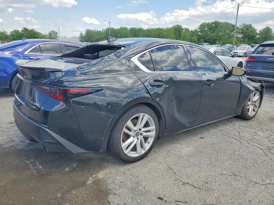 2021 Lexus Is VIN JTHA81F29M5045103 COPART salvage auction — SIDE, Ky - Cert Of Title-Salvage, sold $125 on 2026-07-30 (photo 3)