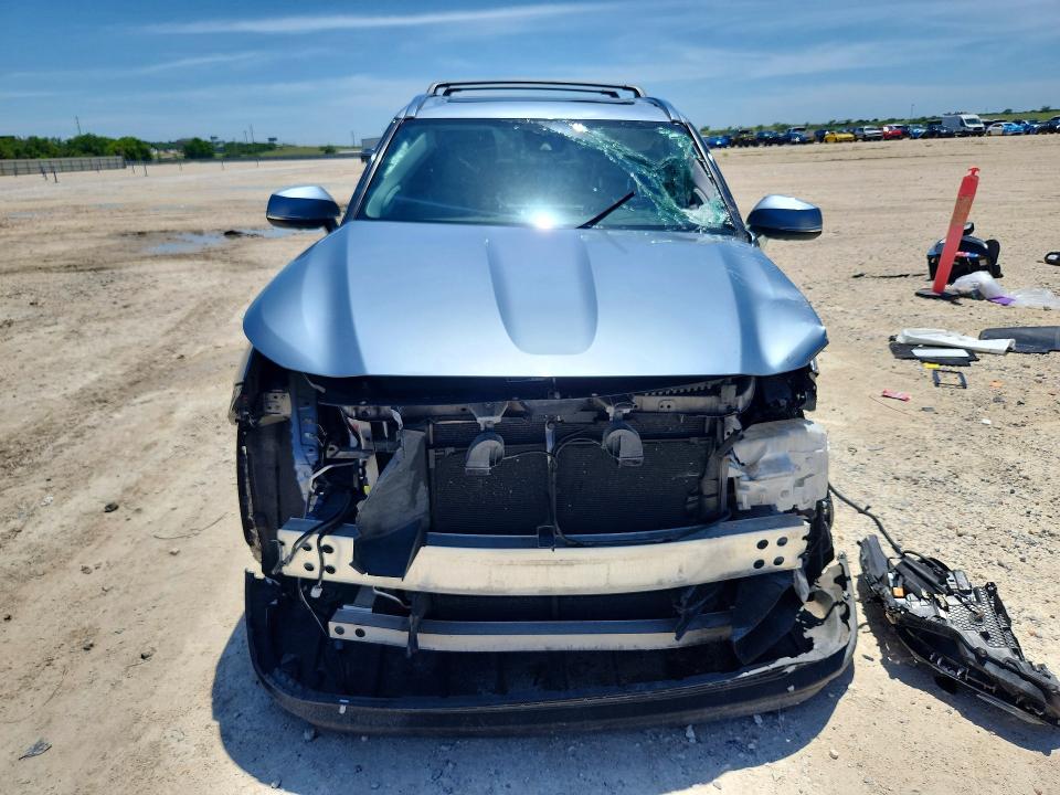 2020 Toyota Highlander VIN 5TDYZRAH7LS029322 COPART salvage auction — FRONT END, Tx - Salvage Vehicle Title, sold $7,200 on 2026-07-09 (photo 5)