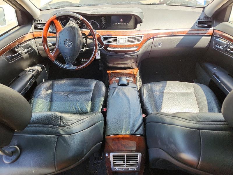 2013 Mercedes-benz S class VIN WDDNG7DB8DA502525 COPART salvage auction — FRONT END, Ca - Dis/Dlr/Exp Only Clean Title, sold $1,100 on 2026-07-09 (photo 8)