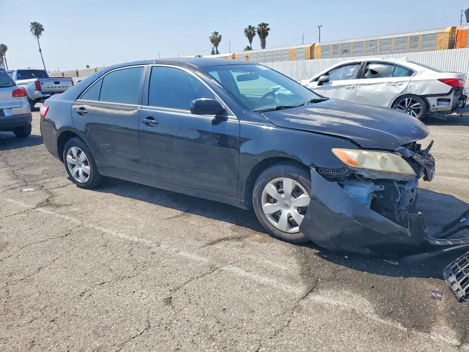 2007 Toyota Camry VIN JTNBE46K373051698 COPART salvage auction — FRONT END, Ca - Salvage Certificate, sold $600 on 2026-07-17 (photo 4)
