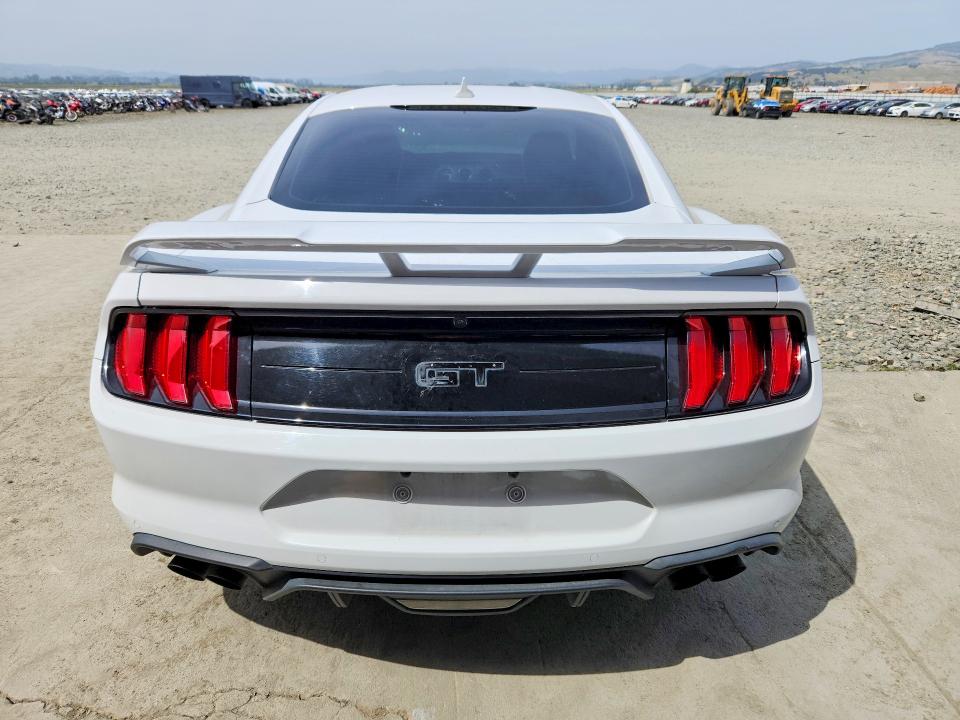 2022 Ford Mustang VIN 1FA6P8CF8N5129656 COPART salvage auction — FRONT END, Ca - Salvage Certificate, sold $10,100 on 2026-07-02 (photo 6)