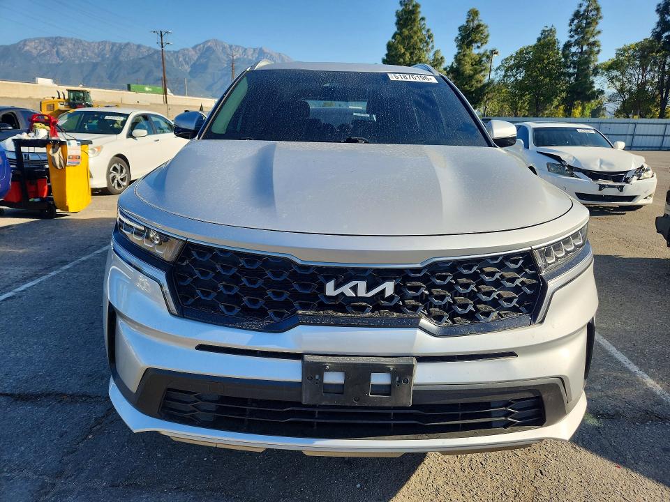 2022 Kia Sorento VIN KNDRG4LG6N5106840 COPART salvage auction — REAR END, CA - SALVAGE CERTIFICATE, sold $200 on 2026-07-28 (photo 5)