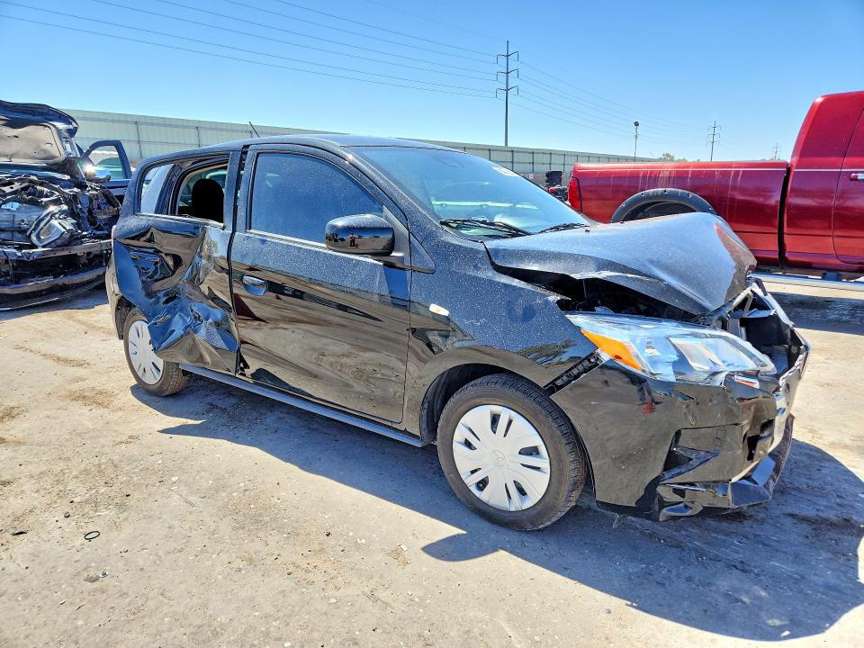 2024 Mitsubishi Mirage VIN ML32AUHJ5RH037220 COPART salvage auction — SIDE, Nm - Cert Of Title-Salvage, sold $1,850 on 2026-07-09 (photo 4)