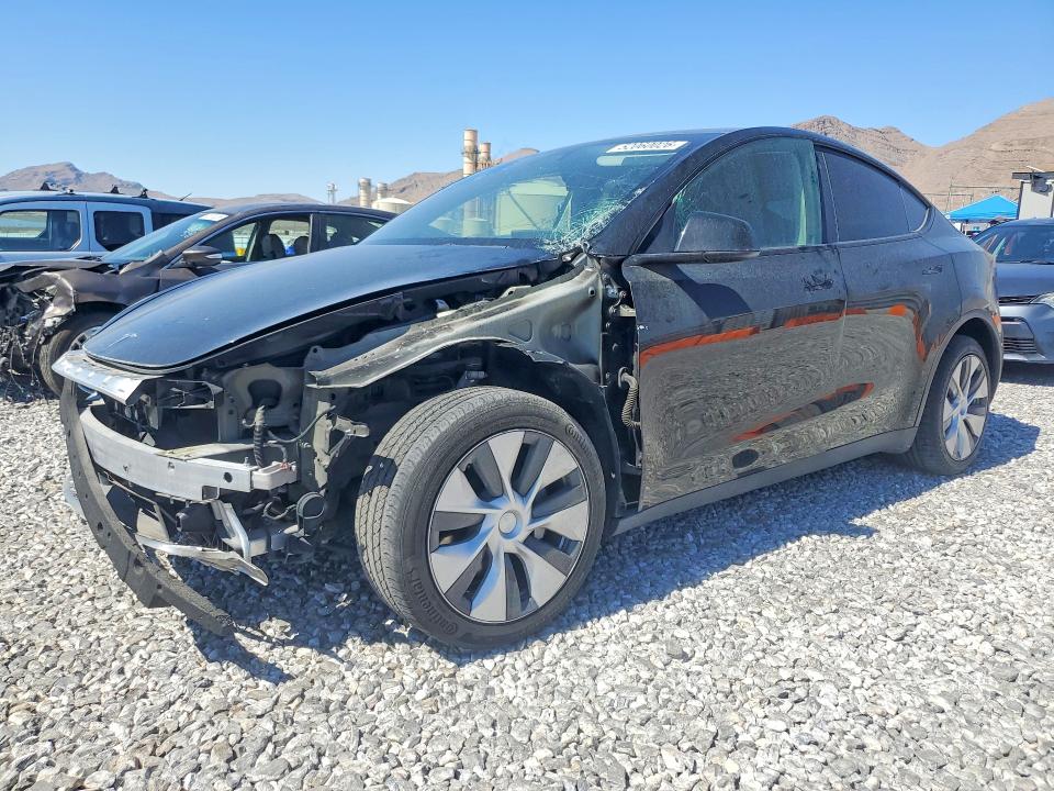 2023 Tesla Model y VIN 7SAYGDEE5PF674377 COPART salvage auction — FRONT END, Nv - Salvage Title, sold $9,500 on 2026-07-22 (photo 1)