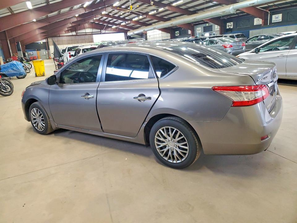 2015 Nissan Sentra VIN 3N1AB7AP0FL671461 COPART salvage auction — REAR END, CT - CERTIFICATE OF TITLE, sold $2,500 on 2026-08-20 (photo 2)