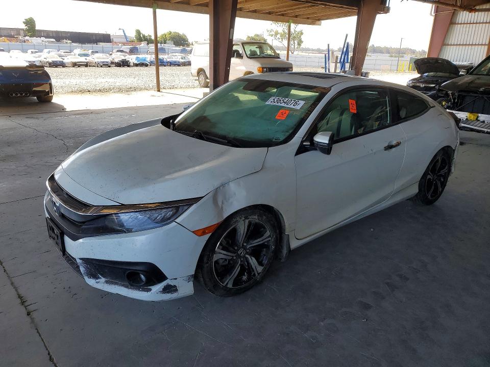 2017 Honda Civic VIN 2HGFC3B92HH354402 COPART salvage auction — WATER/FLOOD, Ca - Non-Repairable Vehicle Cert, sold $1,200 on 2026-07-09 (photo 1)