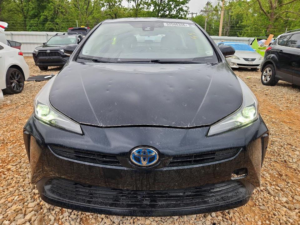 2021 Toyota Prius VIN JTDKAMFU3M3141110 COPART salvage auction — HAIL, Mo - Salvage Certificate Of Title, sold $1,650 on 2026-07-28 (photo 5)
