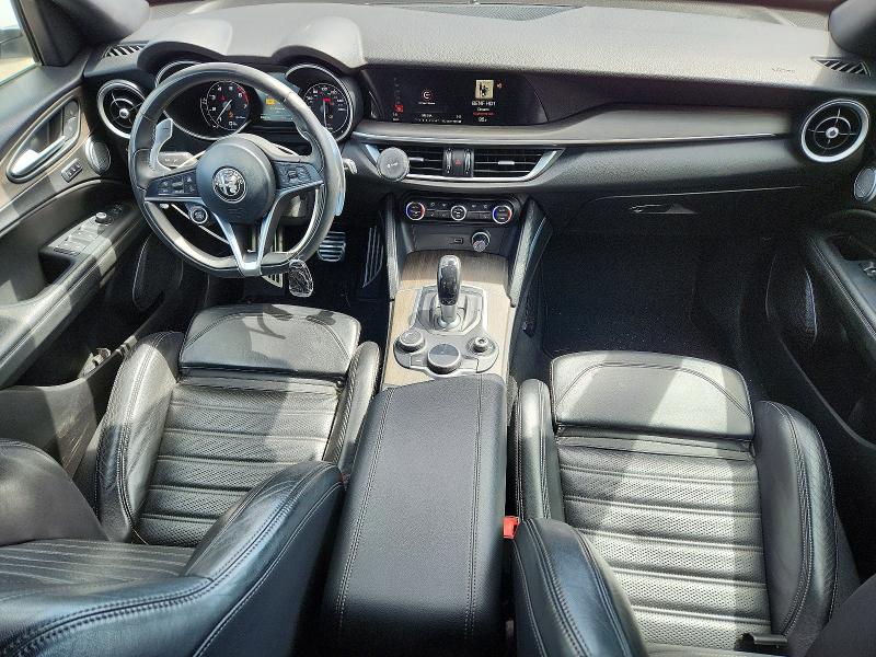 2018 Alfa romeo Stelvio VIN ZASFAKNN6J7B81614 COPART salvage auction — FRONT END, Nj - Cert Of Title-Salvage, sold $3,800 on 2026-07-03 (photo 8)