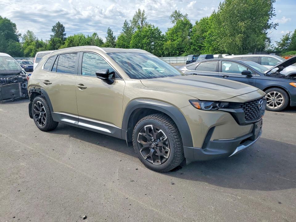2025 Mazda Cx-50 VIN 7MMVABXY1SN349197 COPART salvage auction — REAR END, Or - Salvage Title Certificate, sold $5,600 on 2026-07-27 (photo 4)