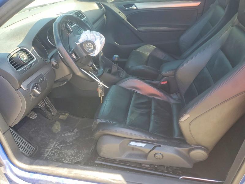 2012 Volkswagen Golf r VIN WVWRF7AJ3CW315379 COPART salvage auction — FRONT END, Nj - Cert Of Title-Salvage, sold $2,250 on 2026-07-13 (photo 7)