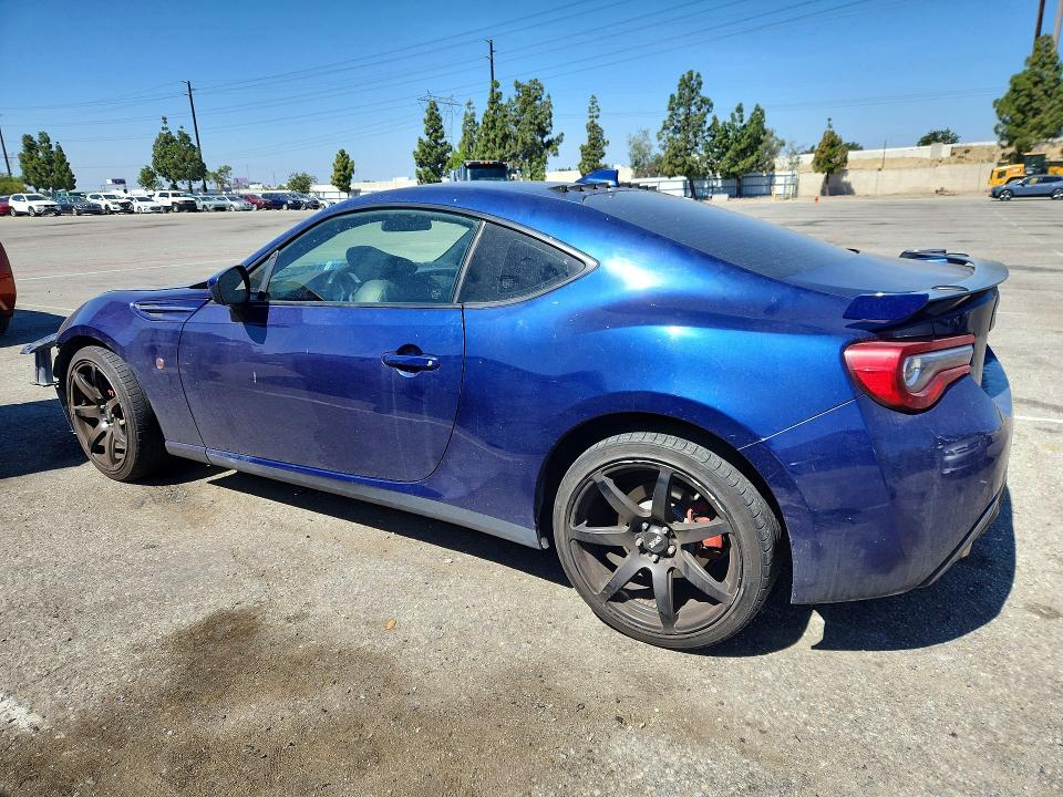 2018 Toyota Gt86 VIN JF1ZNAE19J8700429 COPART salvage auction — FRONT END, Ca - Salvage Certificate, sold $3,000 on 2026-07-07 (photo 2)
