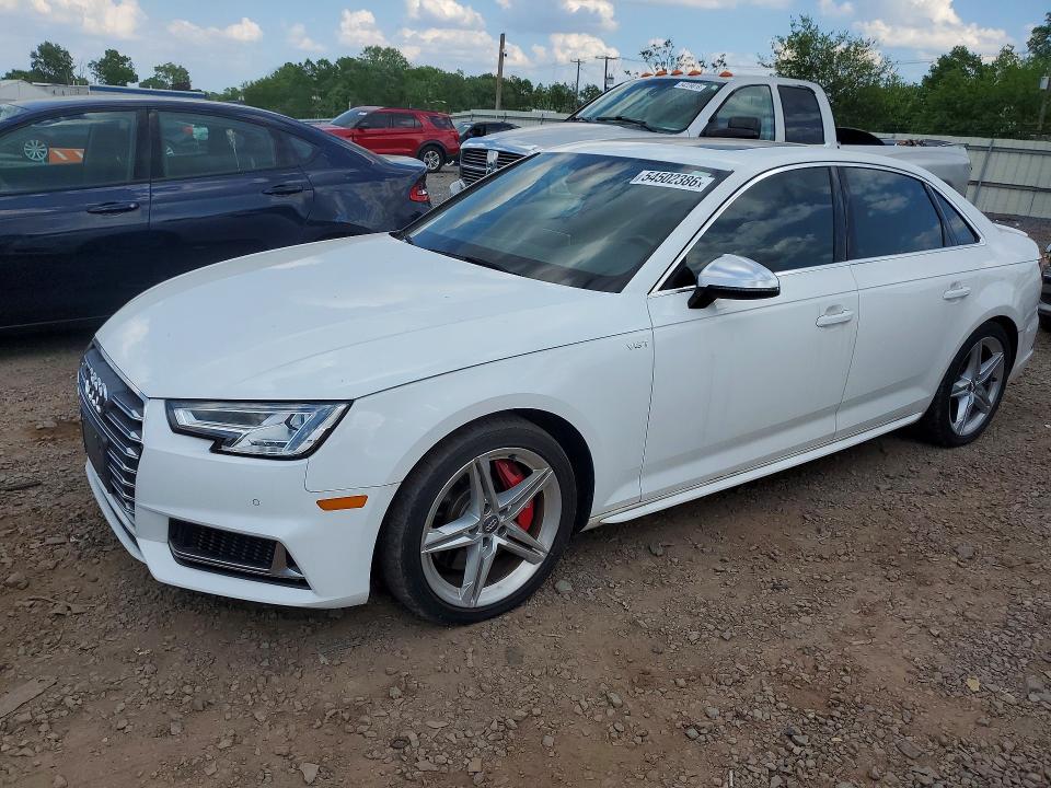 2018 Audi S4 VIN WAUB4AF42JA019445 — COPART salvage auction photo