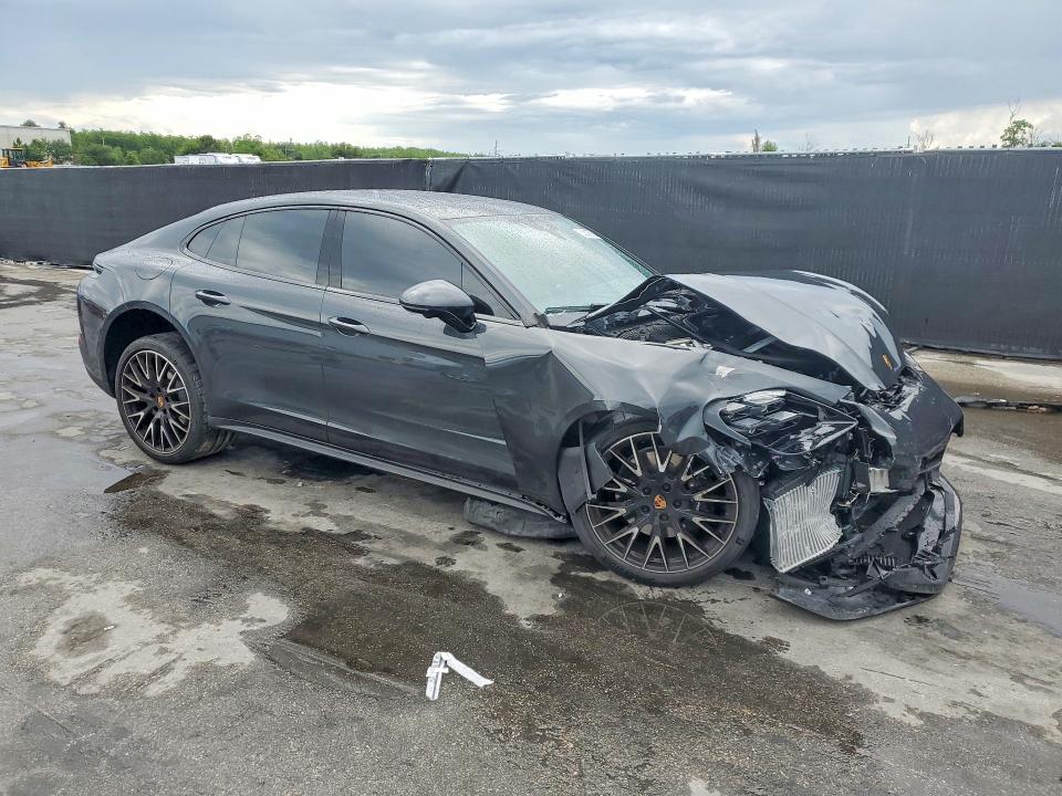 2025 Porsche Panamera VIN WP0AA2YA7SL011380 COPART salvage auction — FRONT END, Fl - Cert Of Title Slvg Rebuildable, sold $31,000 on 2026-07-30 (photo 4)