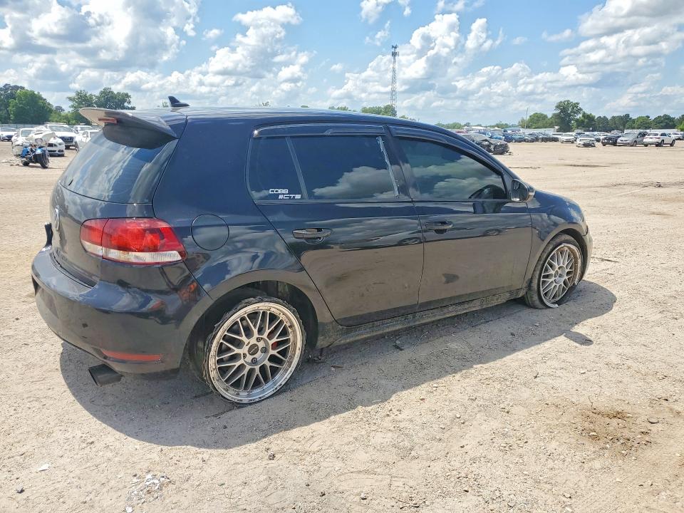 2013 Volkswagen Gti VIN WVWHV7AJ2DW132930 COPART salvage auction — REAR END, Fl - Cert Of Title Slvg Rebuildable, sold $1,450 on 2026-07-09 (photo 3)