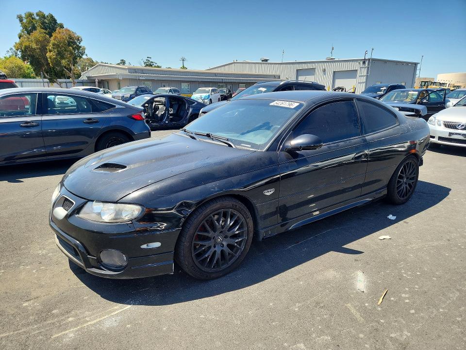2005 Pontiac Gto VIN 6G2VX12U05L354489 COPART salvage auction — REAR END, Id - Salvage Certificate Of Title, sold $4,000 on 2026-07-20 (photo 1)