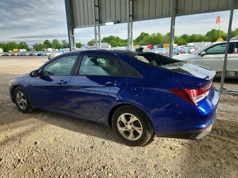 2023 Hyundai Elantra VIN 5NPLL4AG3PH094606 COPART salvage auction — HAIL, MO - SALVAGE CERTIFICATE OF TITLE, sold $3,400 on 2026-07-06 (photo 2)