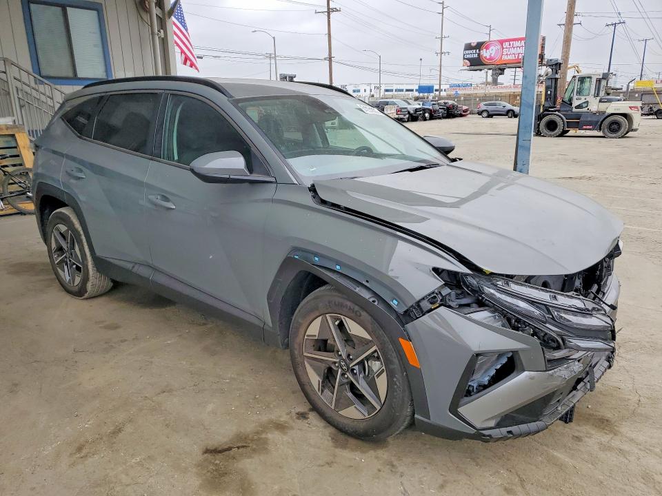 2025 Hyundai VIN 5NMJB3DE5SH595100 COPART salvage auction — FRONT END, Ca - Salvage Certificate, sold $7,100 on 2026-07-30 (photo 4)