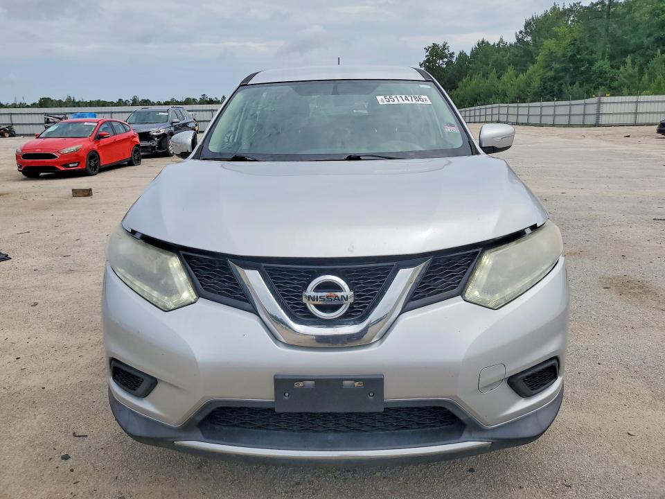 2015 Nissan Rogue VIN KNMAT2MT7FP562876 COPART salvage auction — SIDE, Sc - Cert Of Title-Salvage, sold $1,650 on 2026-07-15 (photo 5)