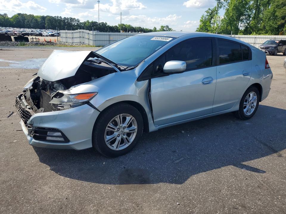2012 Honda Insight VIN JHMZE2H54CS002149 COPART salvage auction — FRONT END, Nc - Salvage Certificate Of Title, sold $1,050 on 2026-07-14 (photo 1)