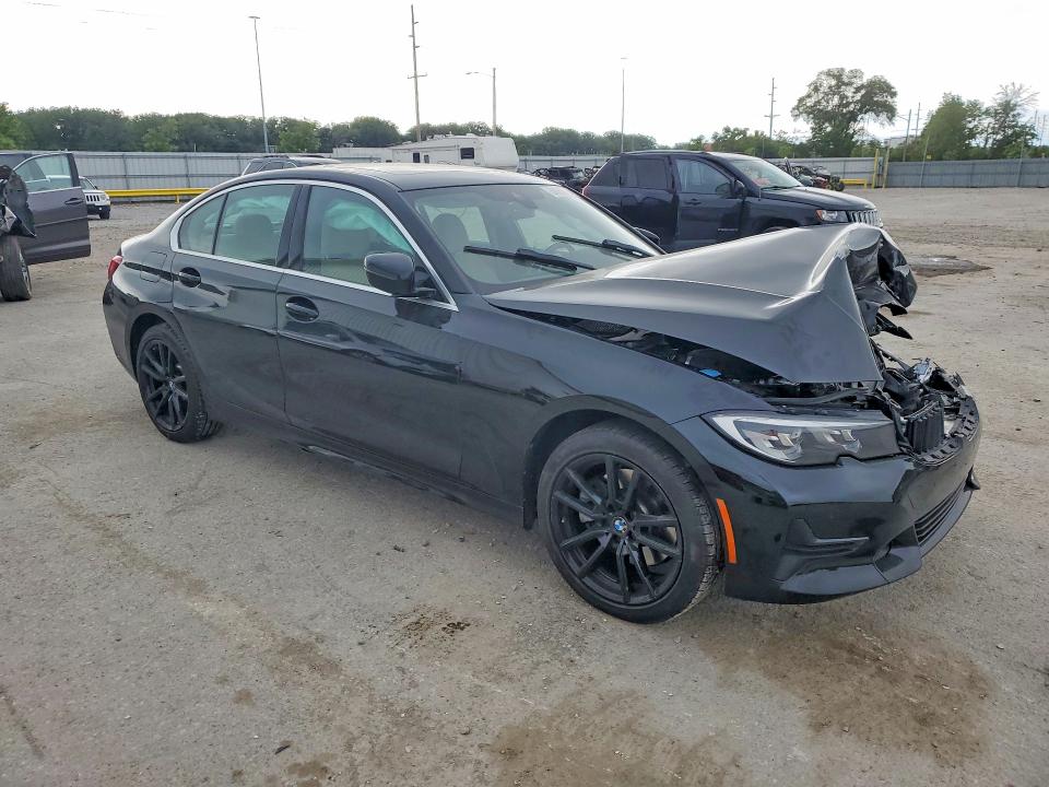 2020 BMW 3er VIN 3MW5R7J03L8B42174 COPART salvage auction — FRONT END, Ia - Cert Of Title-Salvage Title, sold $5,200 on 2026-07-31 (photo 4)