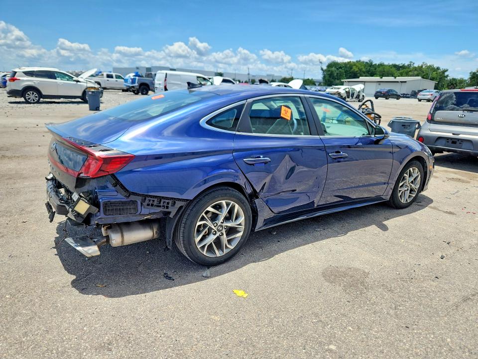 2020 Hyundai VIN 5NPEF4JA1LH012393 COPART salvage auction — SIDE, Fl - Cert Of Title Slvg Rebuildable, sold $3,600 on 2026-07-15 (photo 3)