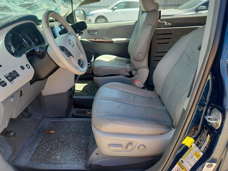2011 Toyota Sienna VIN 5TDYK3DC9BS146271 COPART salvage auction — FRONT END, Mo - Salvage Certificate Of Title, sold $1,650 on 2026-07-07 (photo 7)