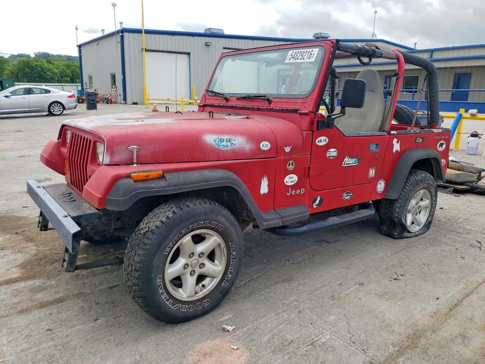 1992 Jeep Wrangler / VIN 2J4FY19P2NJ506640 COPART salvage auction — MINOR DENT/SCRATCHES, Tn - Certificate Of Title, sold $725 on 2026-07-06 (photo 1)