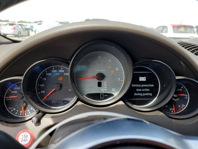 2015 Porsche Cayenne VIN WP1AB2A22FLA60118 COPART salvage auction — MINOR DENT/SCRATCHES, Fl - Dis/Dlr/Exp Only Clean Title, sold $4,450 on 2026-07-30 (photo 9)
