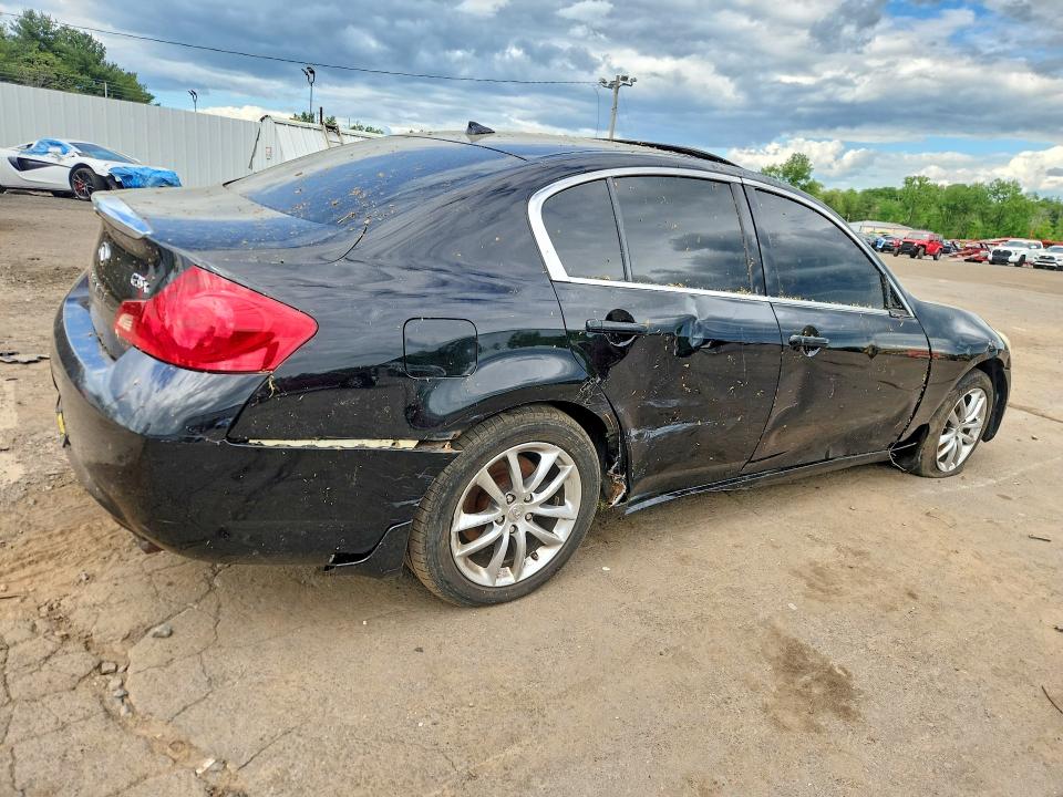 2008 Infiniti G35 VIN JNKBV61F18M273578 COPART salvage auction — SIDE, CT - CERT OF TITLE-SALVAGE, sold $500 on 2026-07-31 (photo 3)