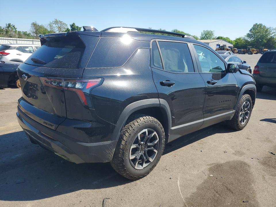2025 Chevrolet Equinox VIN 3GNAXSEG1SL191281 COPART salvage auction — FRONT END, Nj - Cert Of Title-Salvage, sold $10,200 on 2026-07-30 (photo 3)