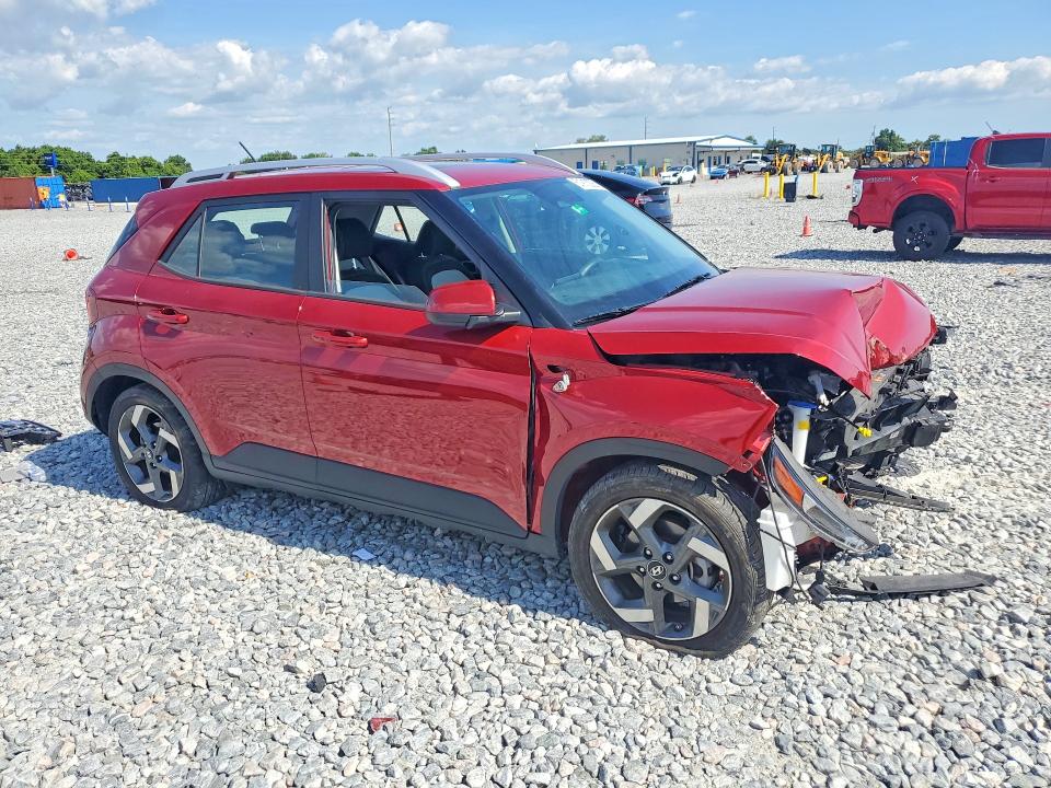 2024 Hyundai Venue VIN KMHRC8A3XRU328260 COPART salvage auction — FRONT END, Fl - Certificate Of Destruction, sold $2,250 on 2026-07-17 (photo 4)
