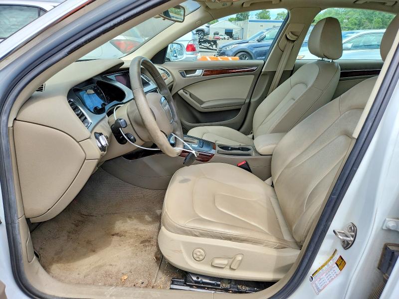 2012 Audi A4 VIN WAUBFAFL0CN019506 COPART salvage auction — FRONT END, Nj - Cert Of Title-Salvage, sold $475 on 2026-07-19 (photo 7)