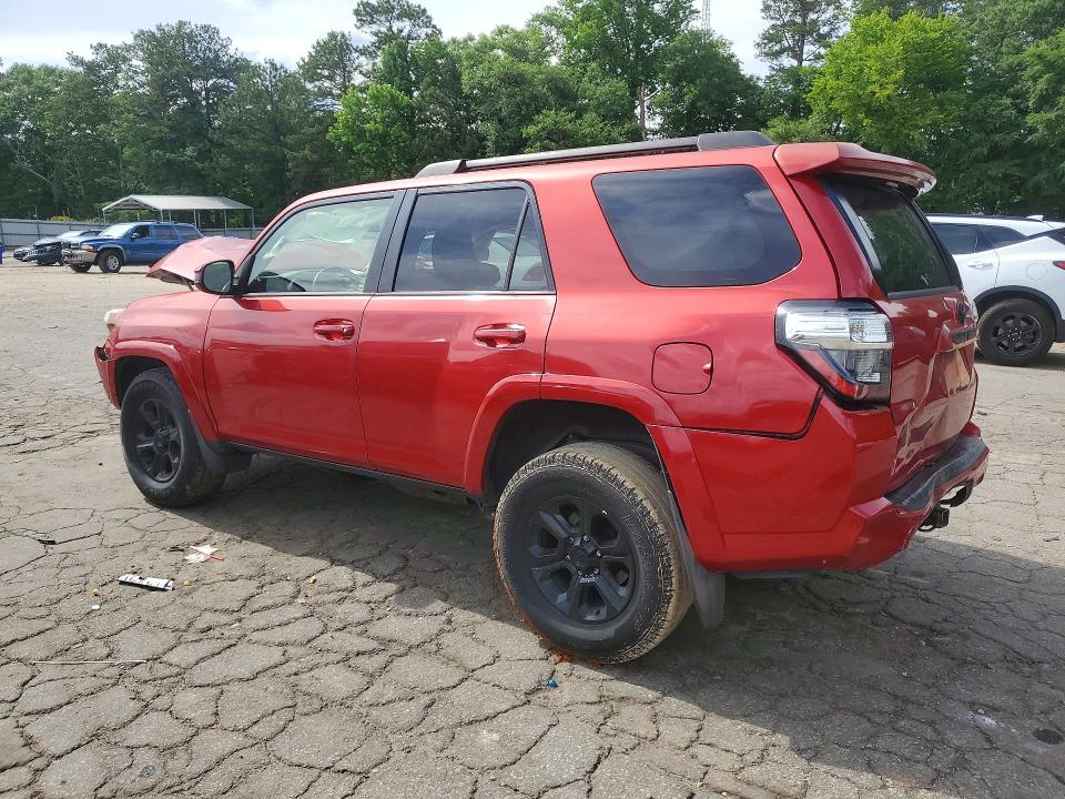 2016 Toyota 4runner VIN JTEZU5JR9G5116456 COPART salvage auction — FRONT END, GA - CERT OF TITLE-SALVAGE, sold $4,750 on 2026-07-31 (photo 2)