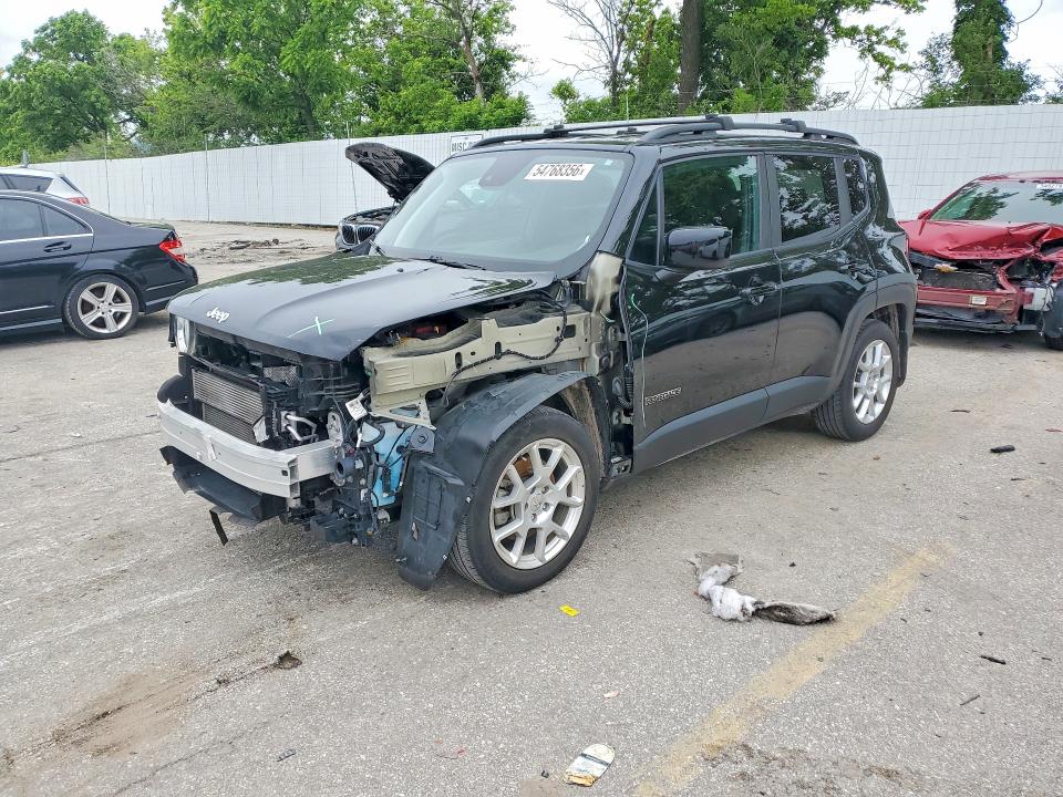 2021 Jeep VIN ZACNJCBB6MPN20817 COPART salvage auction — FRONT END, Mo - Salvage Certificate Of Title, sold $3,300 on 2026-07-24 (photo 1)