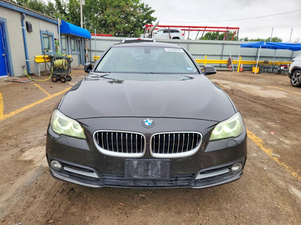 2016 BMW 5er VIN WBA5A5C51GD528962 COPART salvage auction — HAIL, Tx - Certificate Of Title, sold $3,300 on 2026-07-27 (photo 5)