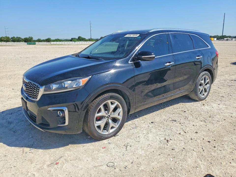 2019 Kia Sorento VIN 5XYPK4A56KG543375 COPART salvage auction — NORMAL WEAR, Tx - Certificate Of Title, sold $4,500 on 2026-07-30 (photo 1)