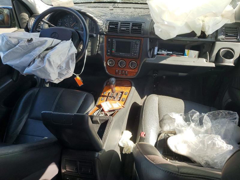 2002 Mercedes-benz Ml-class VIN 4JGAB54E52A295736 COPART salvage auction — FRONT END, Ca - Salvage Certificate, sold $200 on 2026-07-09 (photo 8)