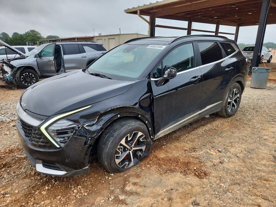 2025 Kia Sportage VIN 5XYK33DF7SG318050 COPART salvage auction — FRONT END, AL - CERT OF TITLE-SALVAGE TITLE, sold $10,100 on 2026-07-29 (photo 1)