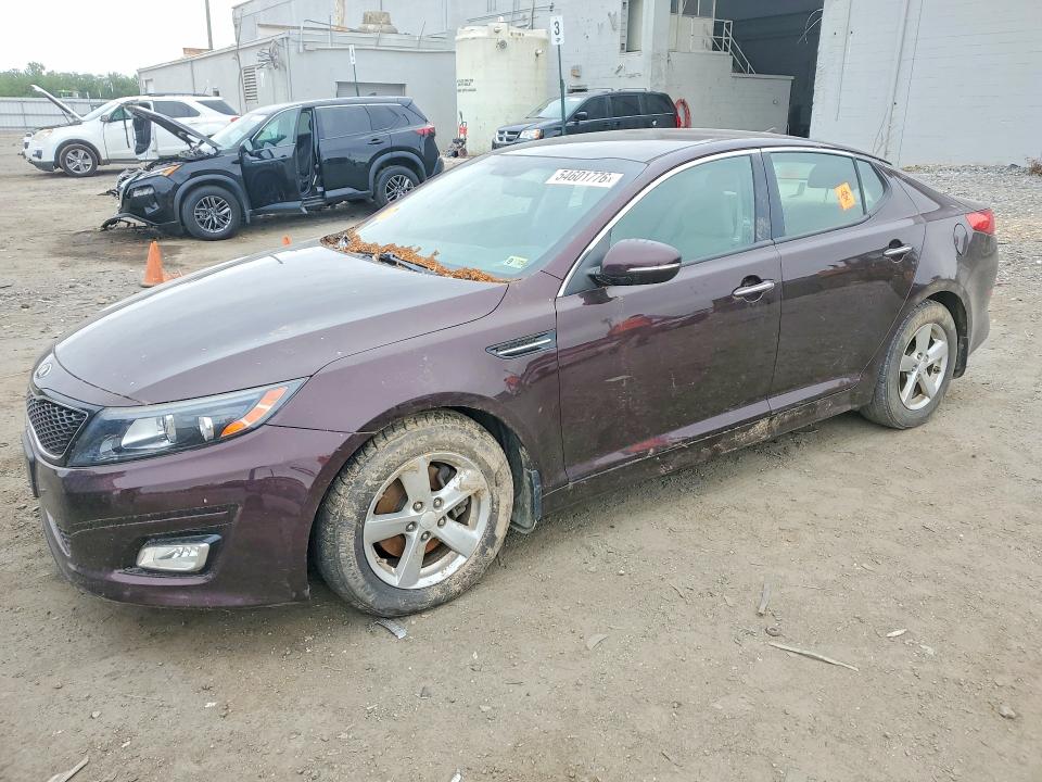 2015 Kia Optima VIN 5XXGM4A77FG468109 COPART salvage auction — MECHANICAL, Va - Certificate Of Title, sold $1,050 on 2026-07-09 (photo 1)
