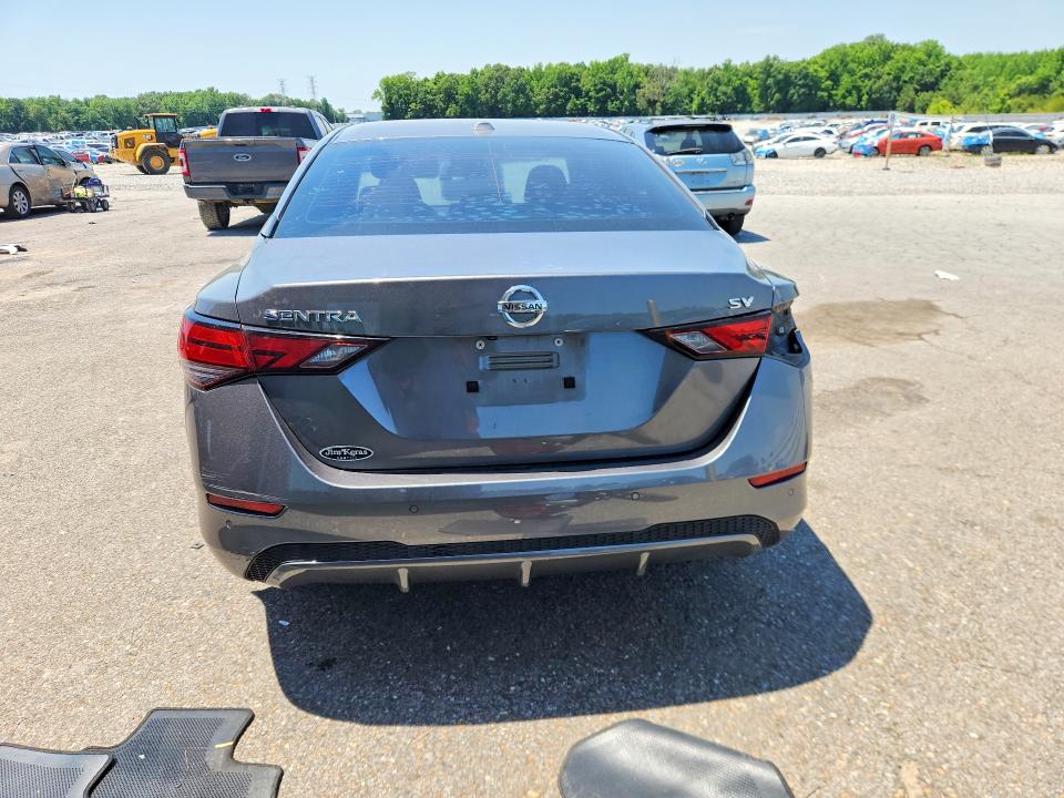 2020 Nissan Sentra VIN 3N1AB8CV9LY214602 COPART salvage auction — FRONT END, Tn - Salvage Certificate, sold $2,300 on 2026-07-02 (photo 6)
