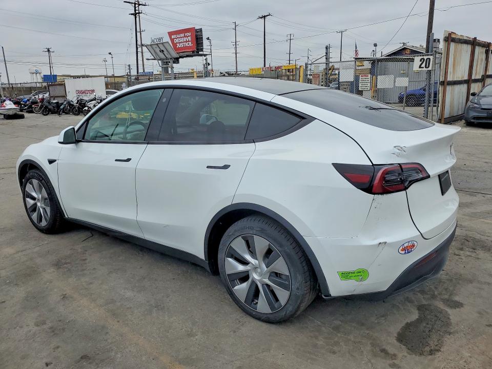 2023 Tesla Model y VIN 7SAYGAEEXPF742736 COPART salvage auction — SIDE, Ca - Salvage Certificate, sold $14,200 on 2026-07-29 (photo 2)