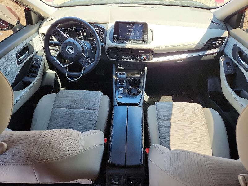 2021 Nissan Rogue VIN JN8AT3BA7MW008042 COPART salvage auction — HAIL, Ks - Cert Of Title-Salvage, sold $7,500 on 2026-07-28 (photo 8)