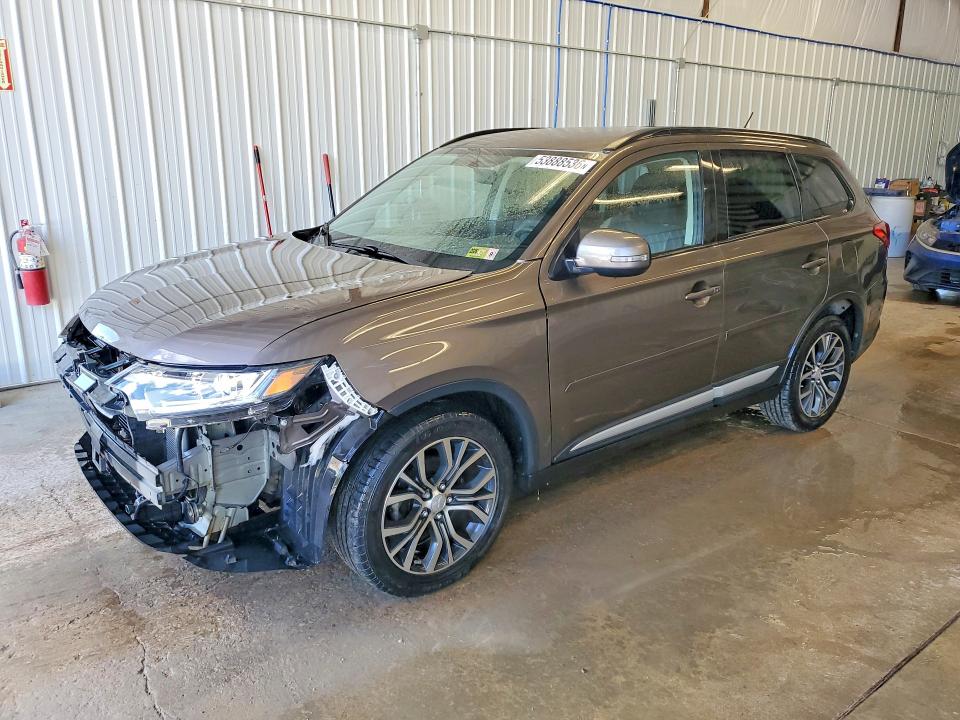 2016 Mitsubishi Outlander VIN JA4AZ3A32GZ036826 COPART salvage auction — FRONT END, Pa - Certificate Of Salvage, sold $3,950 on 2026-07-15 (photo 1)