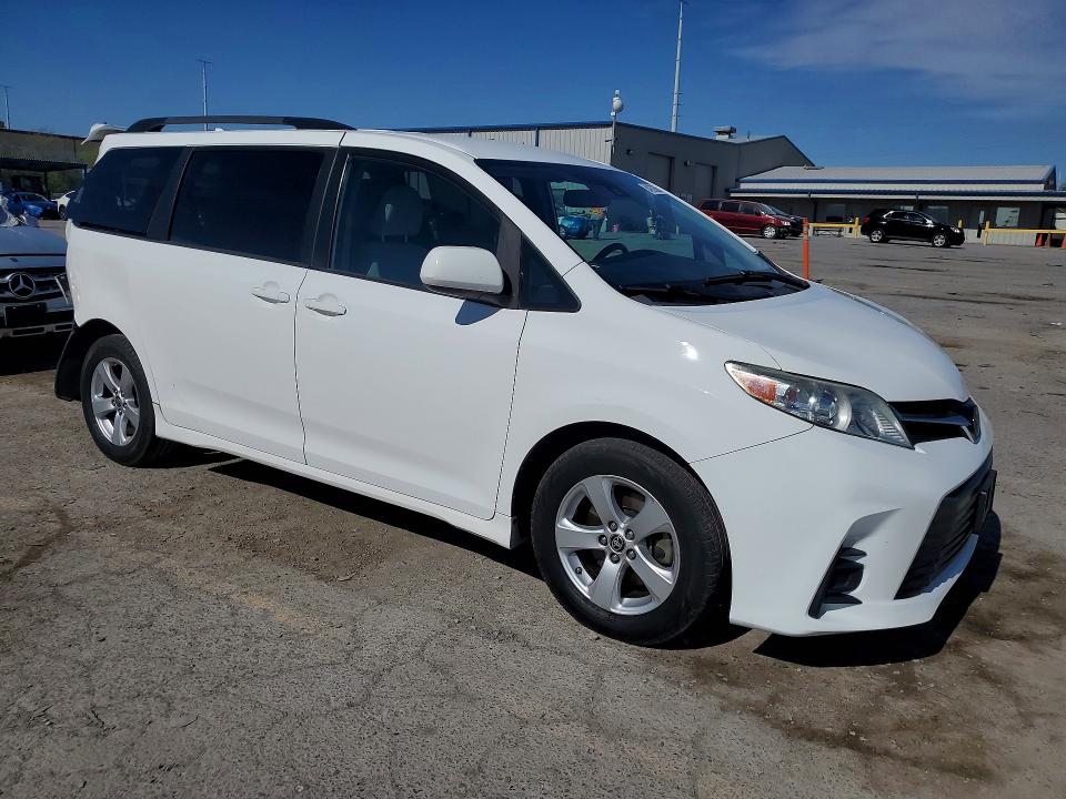 2020 Toyota Sienna VIN 5TDKZ3DCXLS081269 COPART salvage auction — REAR END, NV - SALVAGE TITLE, sold $6,700 on 2026-07-23 (photo 4)