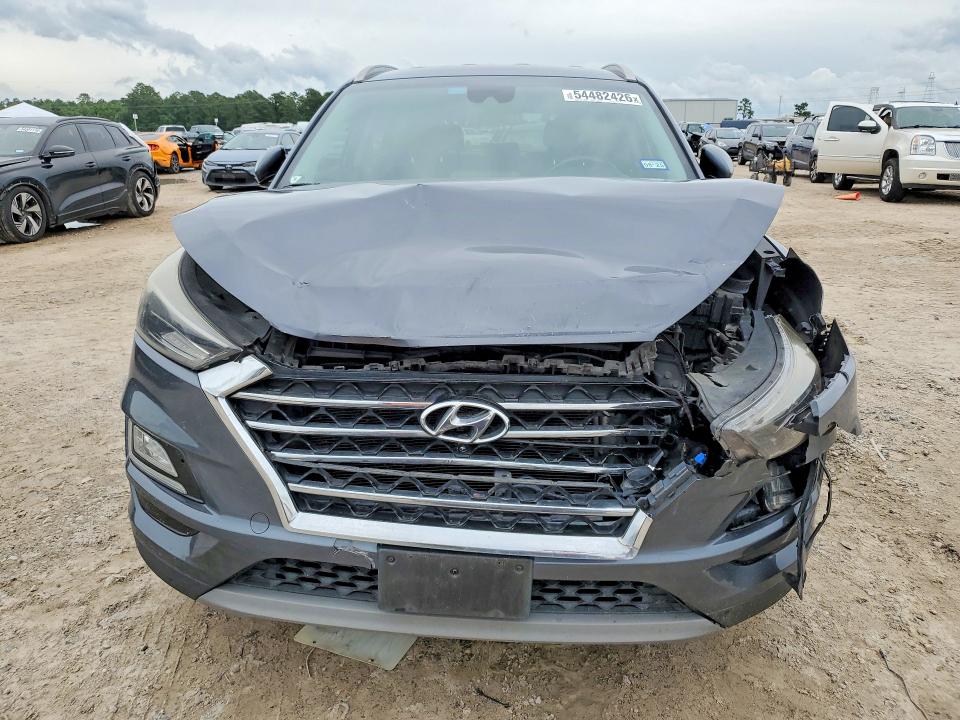2019 Hyundai Tucson VIN KM8J33AL7KU867506 COPART salvage auction — FRONT END, Tx - Salvage Vehicle Title, sold $3,500 on 2026-07-31 (photo 5)